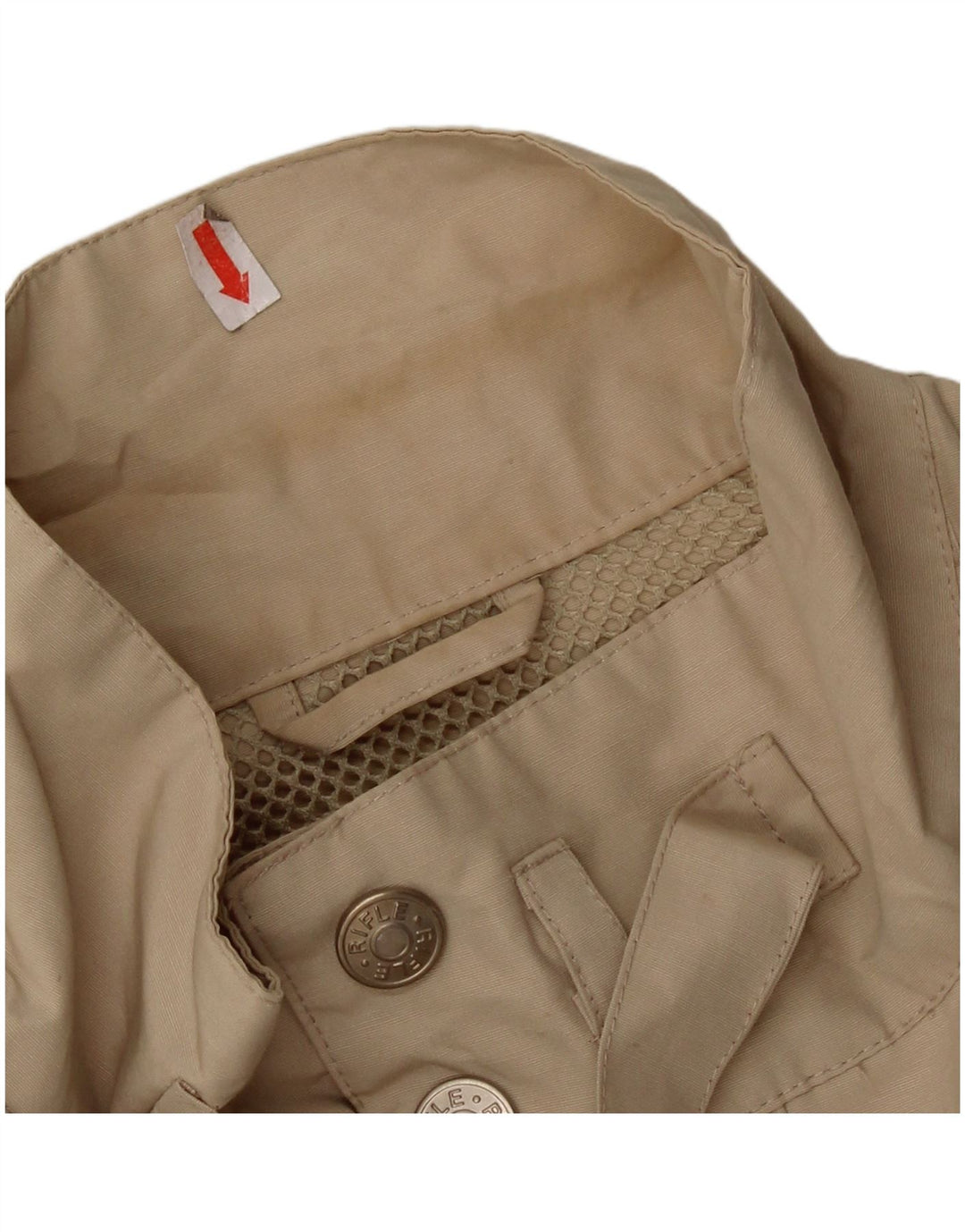 Giacca da uomo Heritage Utility Rifle UK 38 Poliestere beige medio