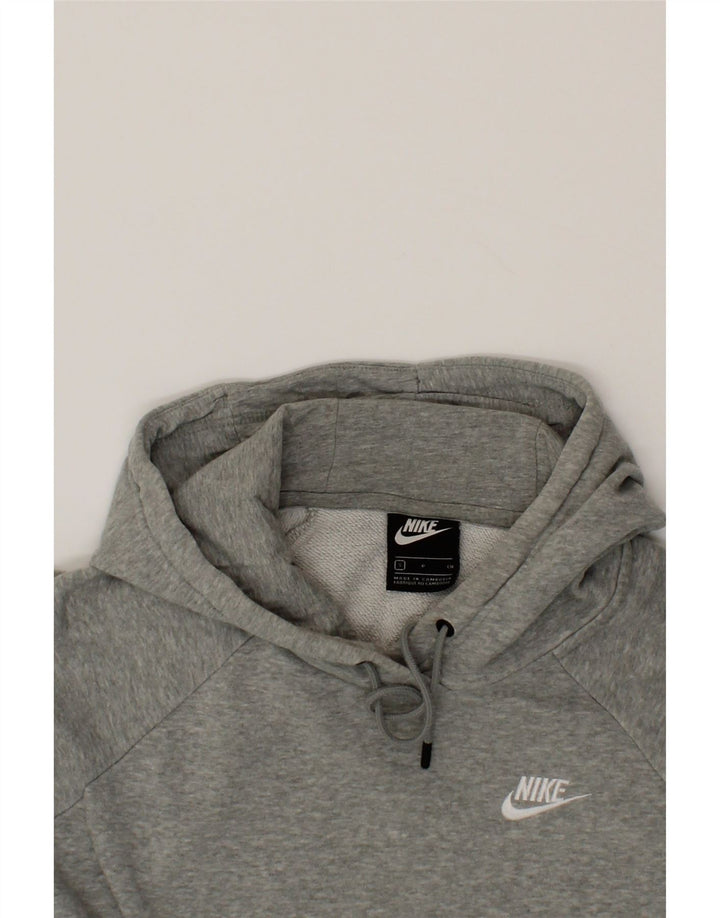 NIKE Mens Hoodie Jumper Small Grey Cotton Vintage Nike and Second-Hand Nike from Messina Hembry 