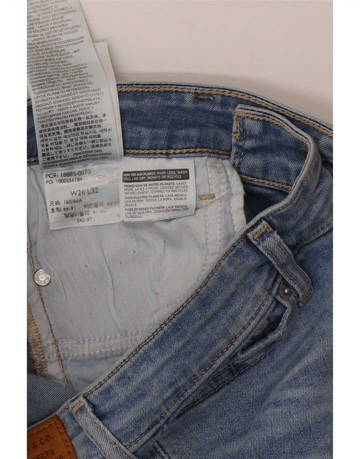 Jeans Levi's 715 Bootcut da donna W26 L32 in cotone blu