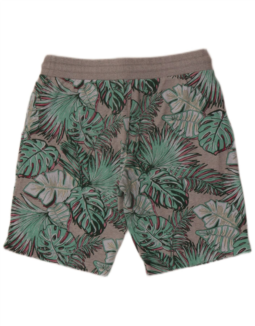 Pantaloncini sportivi da uomo Superdry di grandi dimensioni in cotone floreale grigio