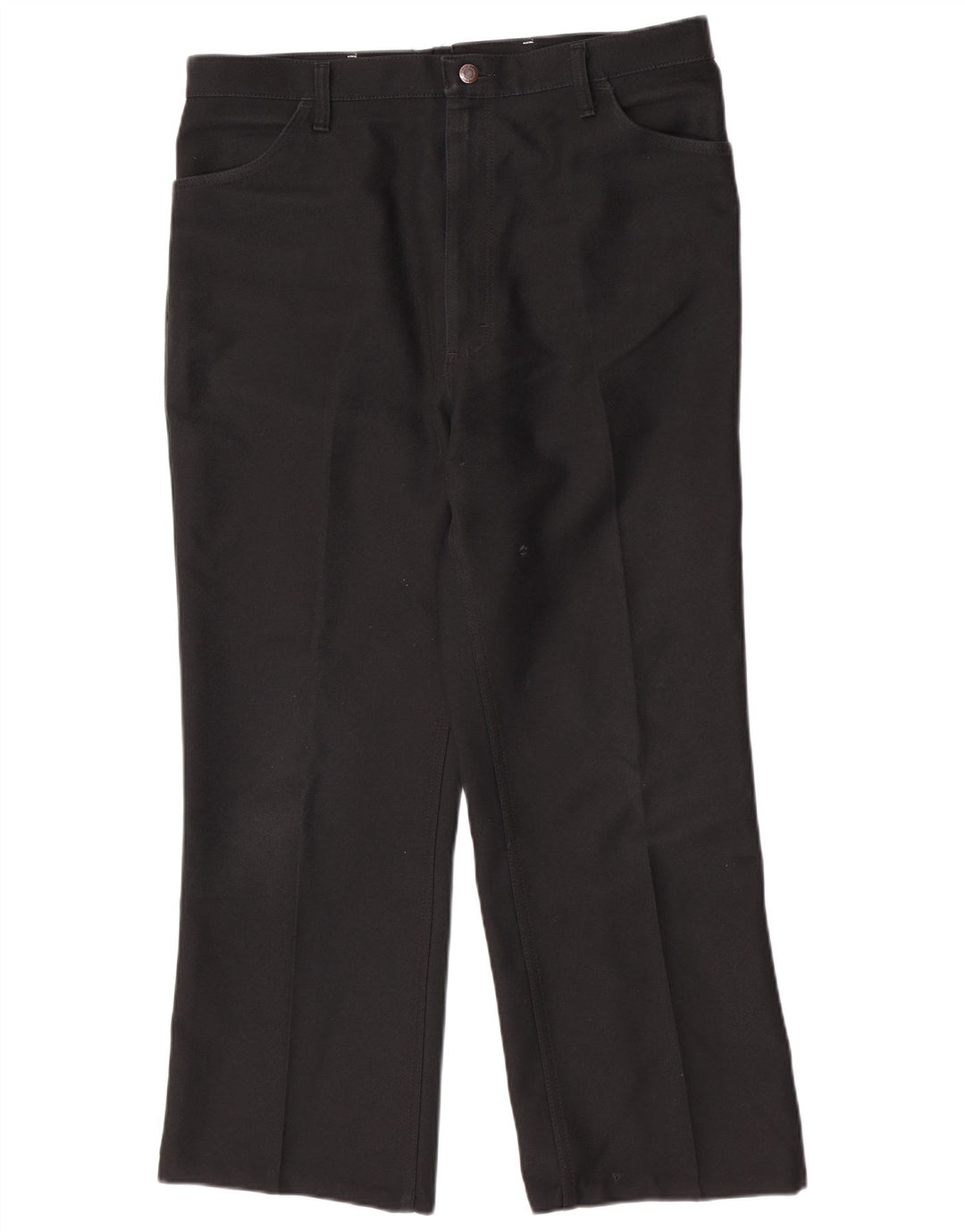 Pantaloni casual dritti da uomo Wrangler W42 L28 poliestere nero