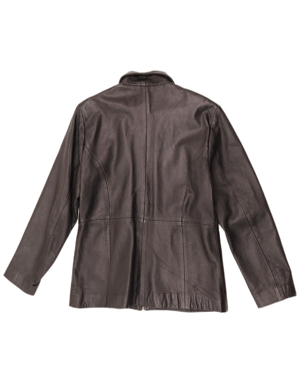 Giacca in pelle da donna Heeli UK 18 XL Pelle nera