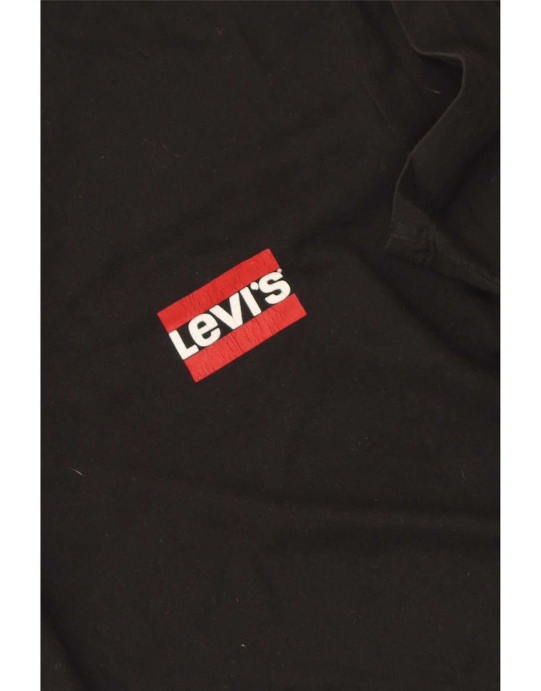 T-shirt da uomo Levi's Top Large in cotone nero