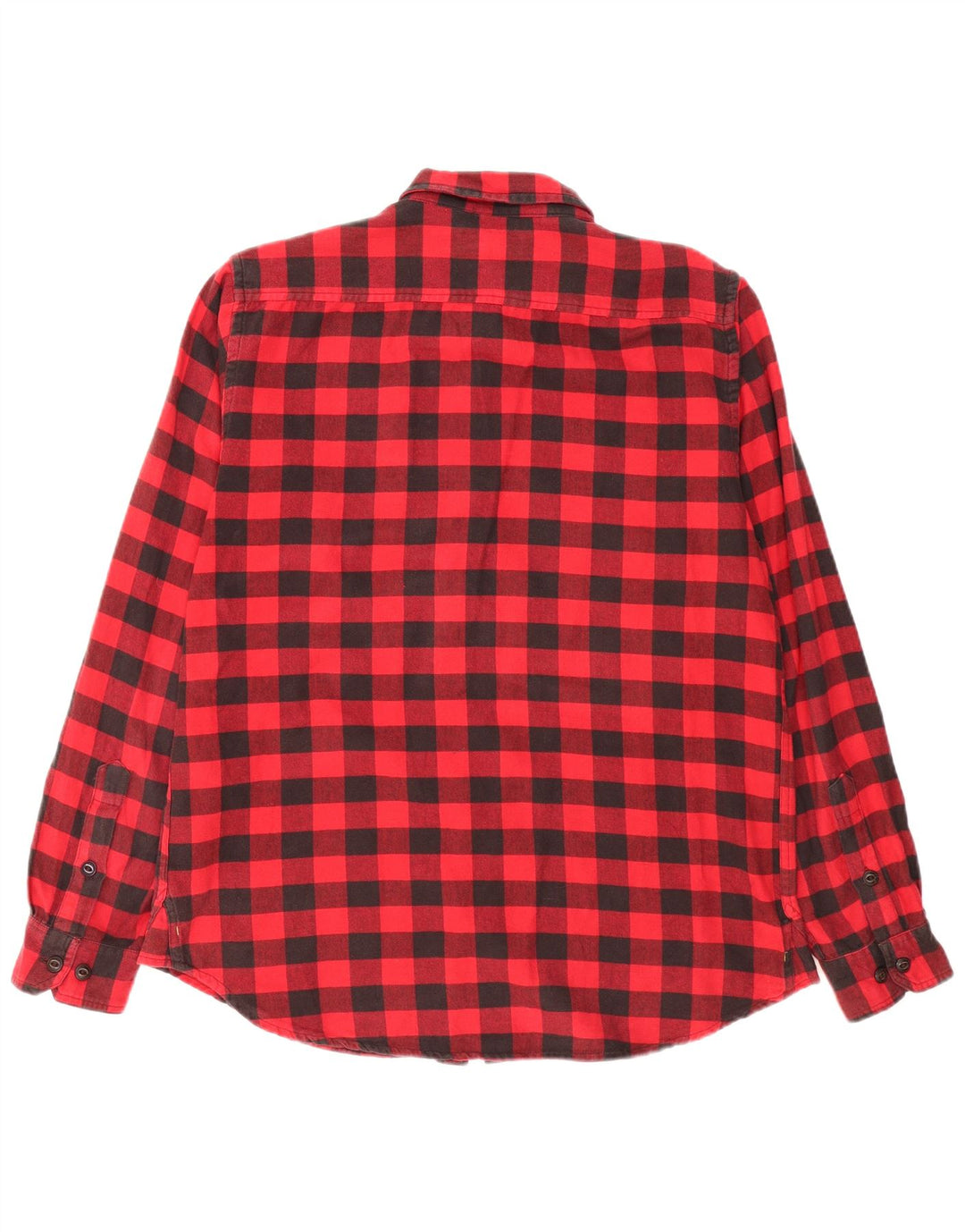 Camicia in flanella da uomo Caterpillar XL in cotone a quadretti rossi