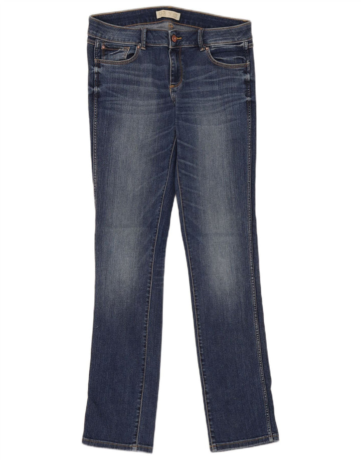 Jeans slim da donna Zara EU 38 piccoli W28 L31 blu