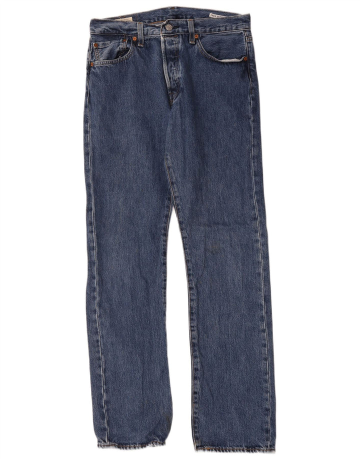 Levi's Uomo 501 Jeans dritti W32 L34 Cotone Blu