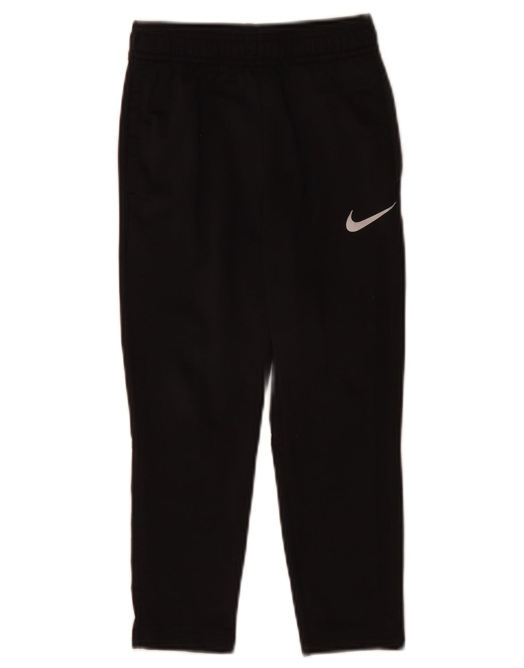 Pantaloni della tuta da ragazzo Nike 4-5 anni piccoli in poliestere nero
