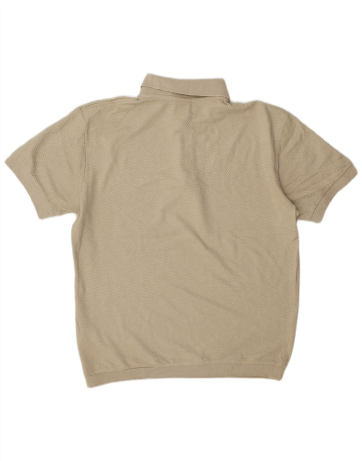 Polo da uomo Zara in cotone beige medio