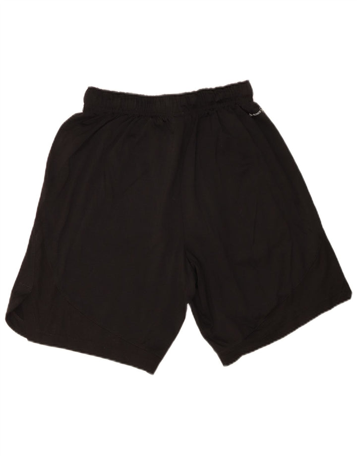 Pantaloncini sportivi da uomo Russell Athletic piccoli in poliestere nero
