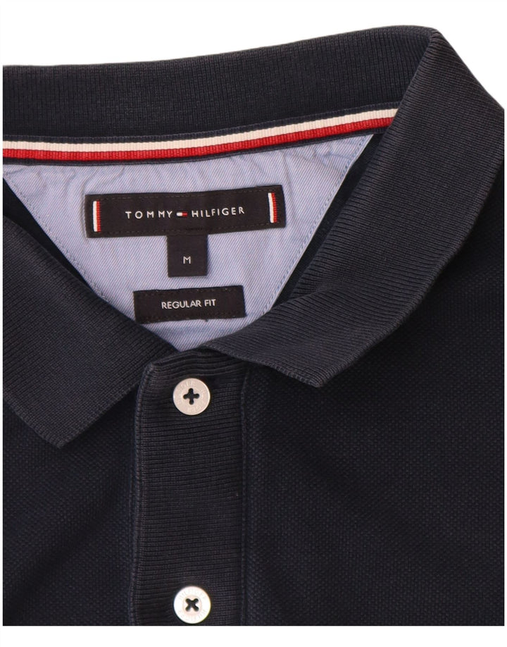 Polo da uomo vestibilità regolare Tommy Hilfiger blu navy medio