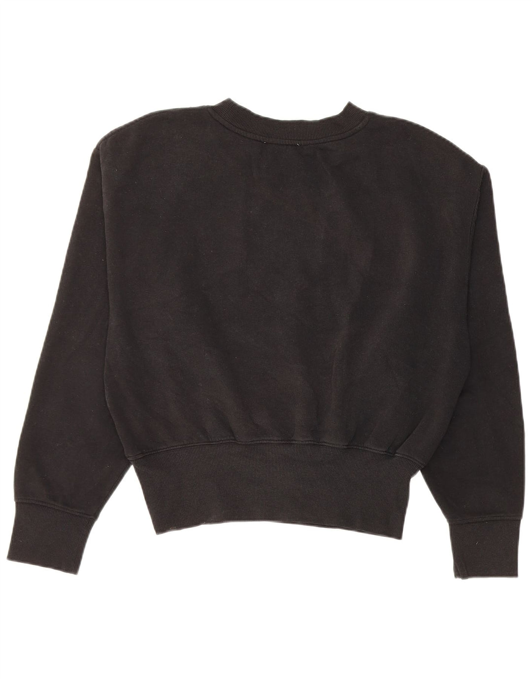 Felpa da donna Zara UK 16 grande nera