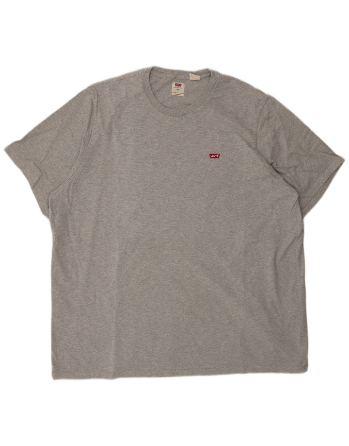 T-shirt standard da uomo Levi's Top 2XL cotone grigio