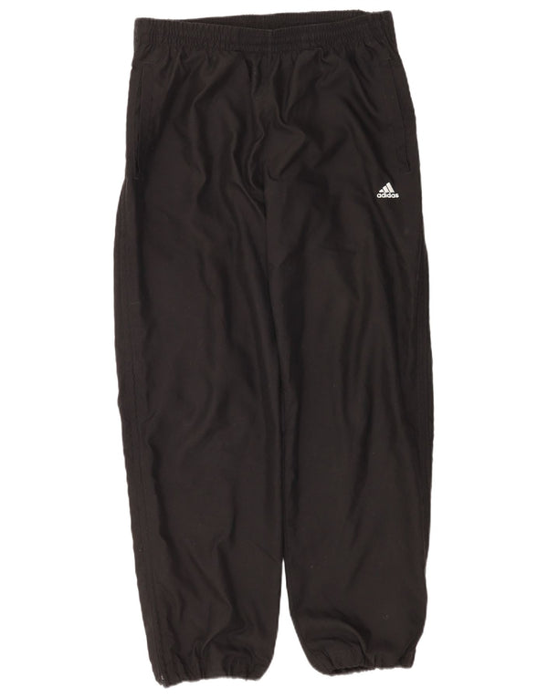 ADIDAS Mens Climalite Tracksuit Trousers Joggers Medium Black Polyester