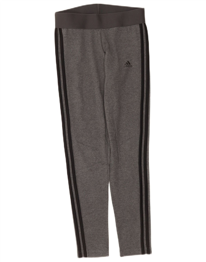 Leggings Adidas Donna UK 8/10 Piccolo Grigio