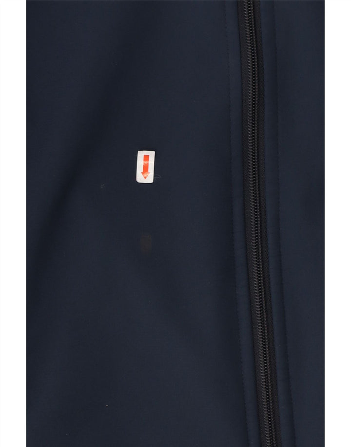 JACK WOLFSKIN Giacca da tuta da uomo UK 36/38 Piccola in poliestere blu navy