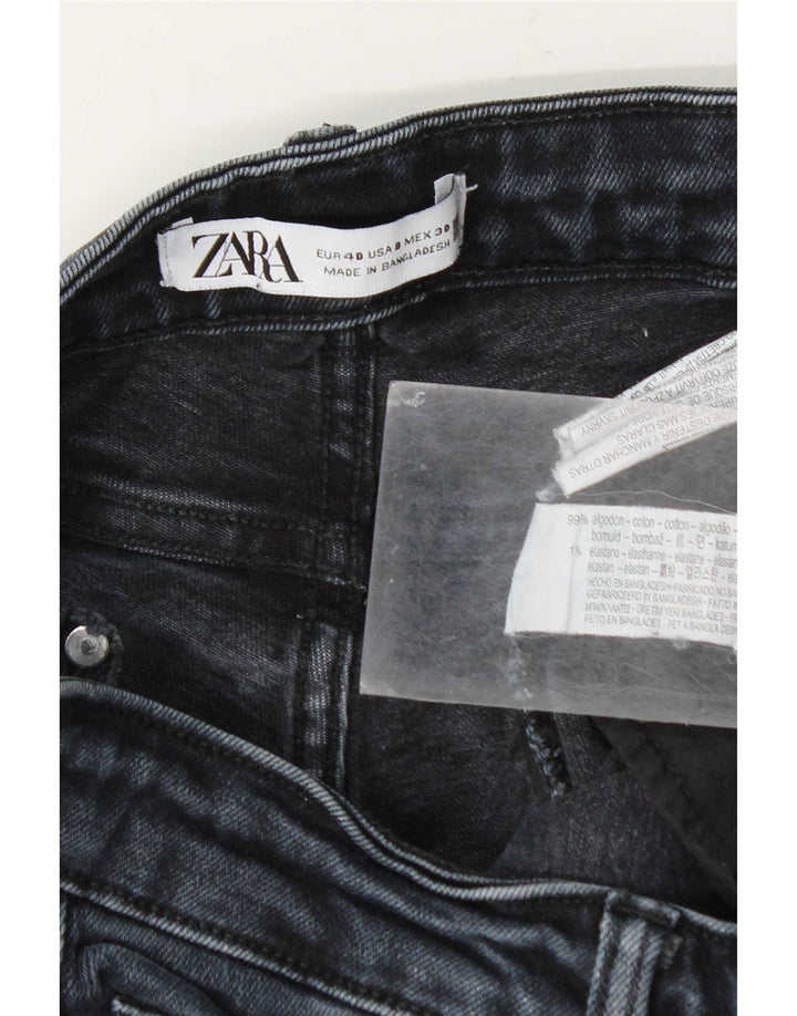 Jeans slim da donna Zara EU 40 medio W30 L26 cotone blu navy