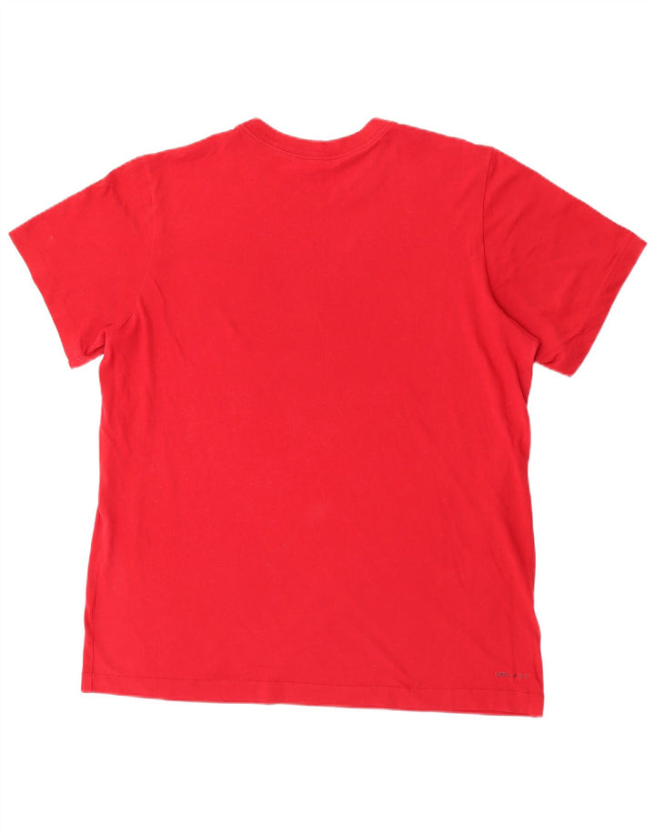 T-shirt grafica da uomo Jordan Top grande rossa