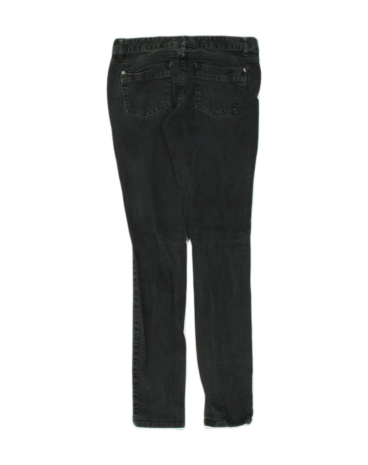 MOSSIMO Womens Skinny Jeans US 6 Medium W31 L34 Navy Blue Cotton | Vintage Mossimo | Thrift | Second-Hand Mossimo | Used Clothing | Messina Hembry 