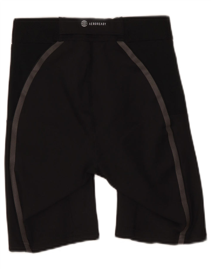 Pantaloncini sportivi Adidas Aeroready da uomo piccoli in poliestere nero