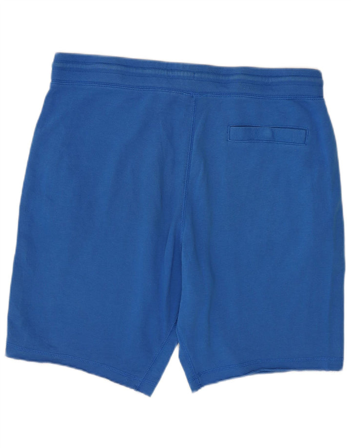 Pantaloncini sportivi Adidas da uomo grandi in cotone blu