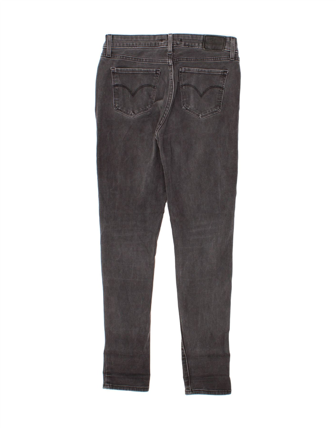 LEVI'S Womens 711 Skinny Jeans W28 L29 Grey Cotton Vintage Levi's and Second-Hand Levi's from Messina Hembry 