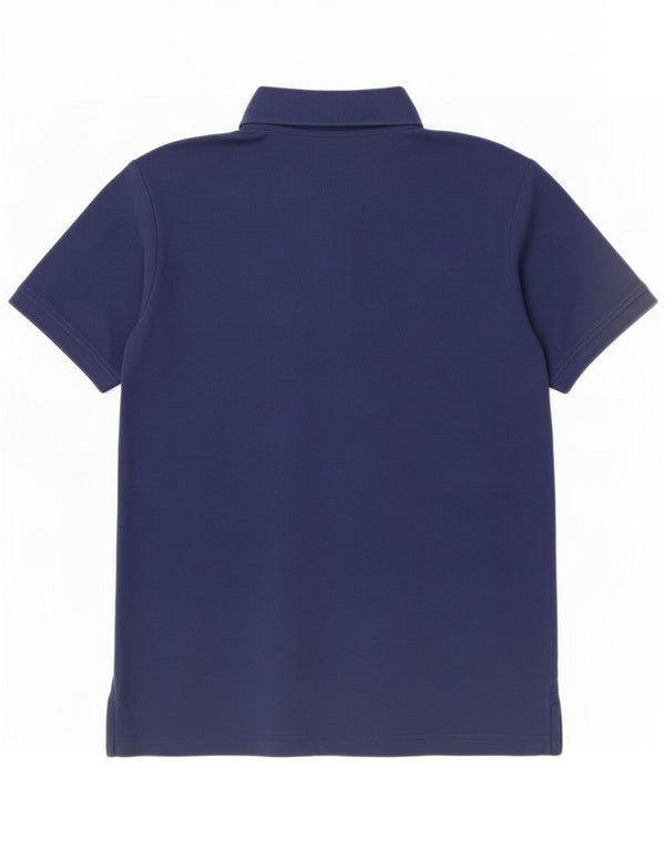 Polo da uomo Marlboro Classics XL in cotone blu