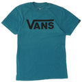 T-shirt grafica da uomo con vestibilità classica VANS, piccola, in cotone blu