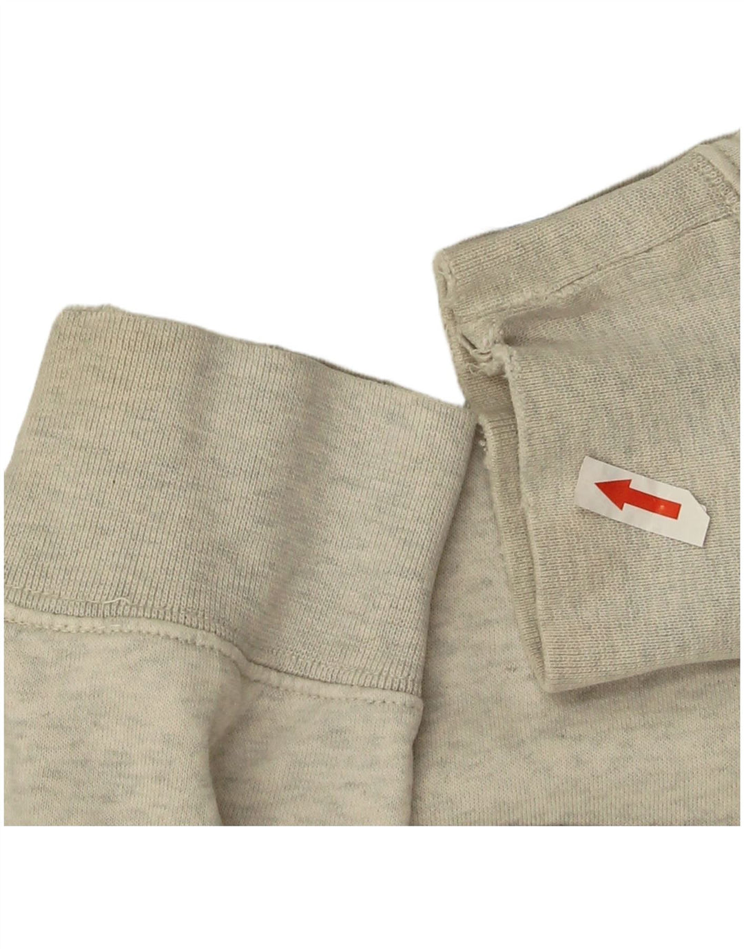 Felpa con cappuccio grafica Nike da uomo in cotone grigio medio