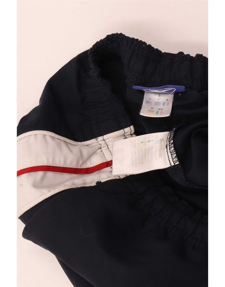 Pantaloncini sportivi Reebok da uomo Graphic Bermuda Small blu navy color block