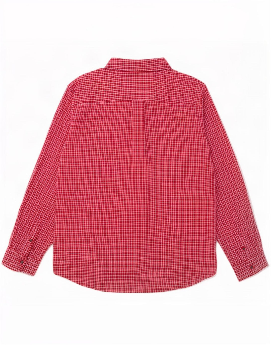 Camicia da uomo Chaps XL in cotone a quadri rossi
