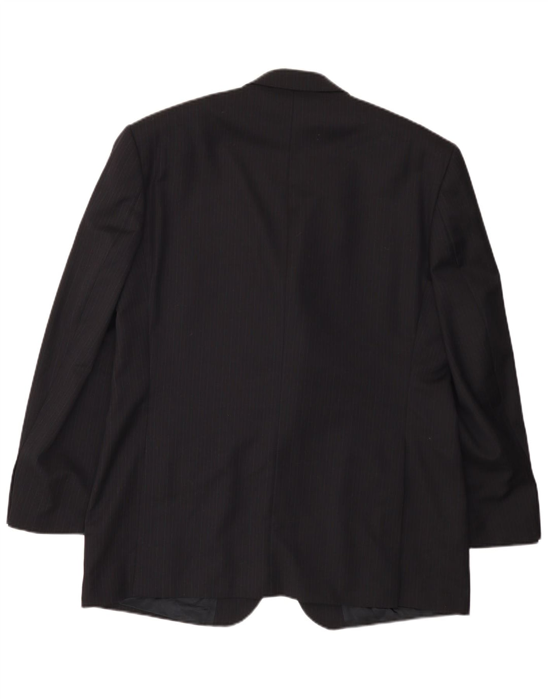 Giacca blazer da uomo Yves Saint Laurent IT 54 2XL Gessato blu scuro