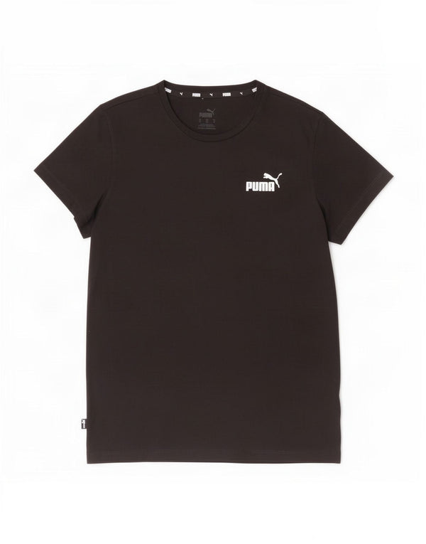T-shirt da donna Puma Top UK 12 medio nero cotone