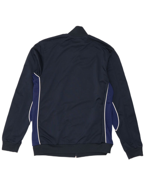 Giacca da tuta da uomo Adidas UK 40/42 Medium Blu Navy Colourblock