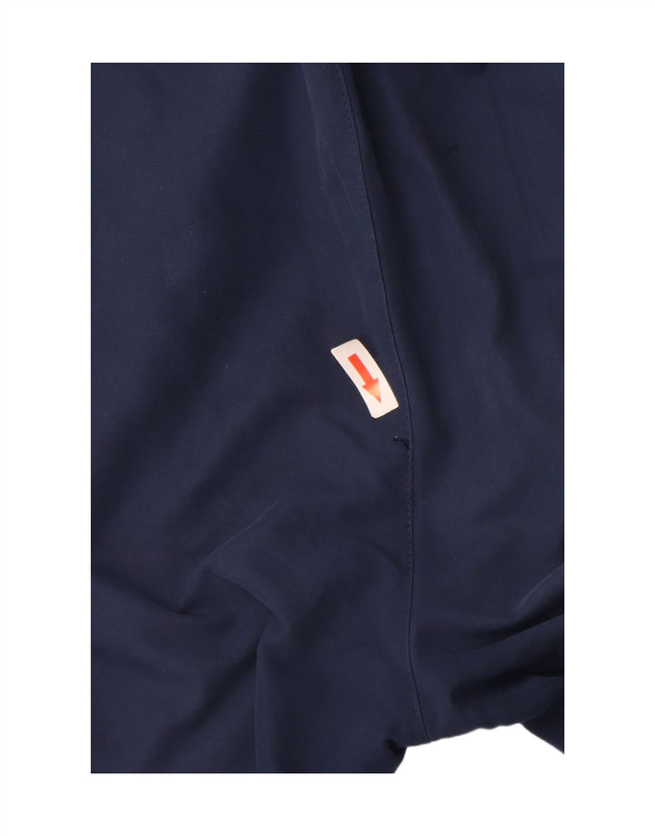 Pantaloni da tuta da uomo Asics piccoli in poliestere blu navy