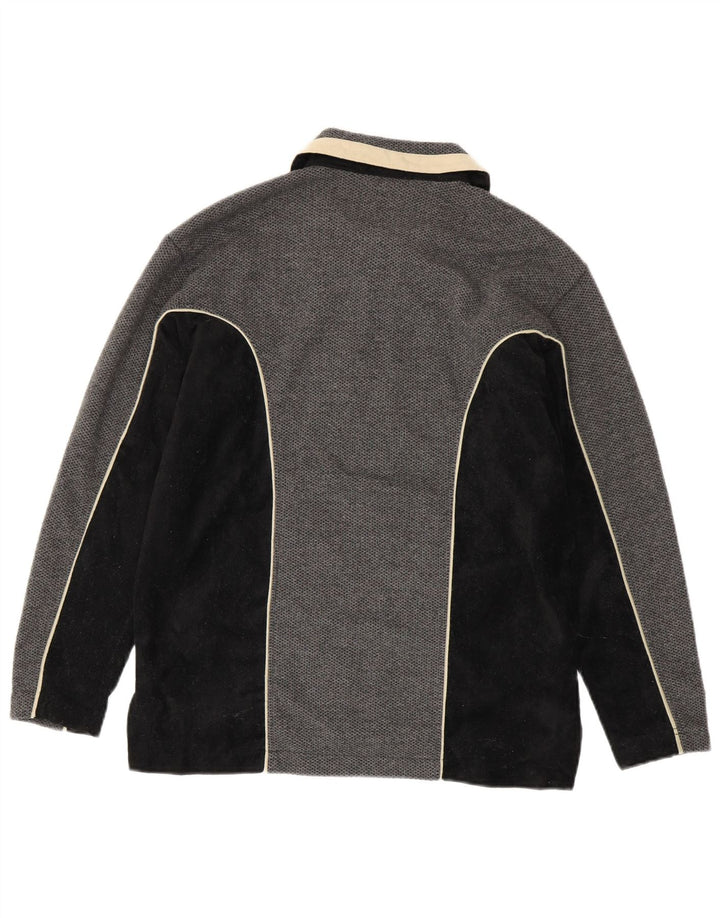 Giacca da tuta ASICS da uomo, colore grigio medio