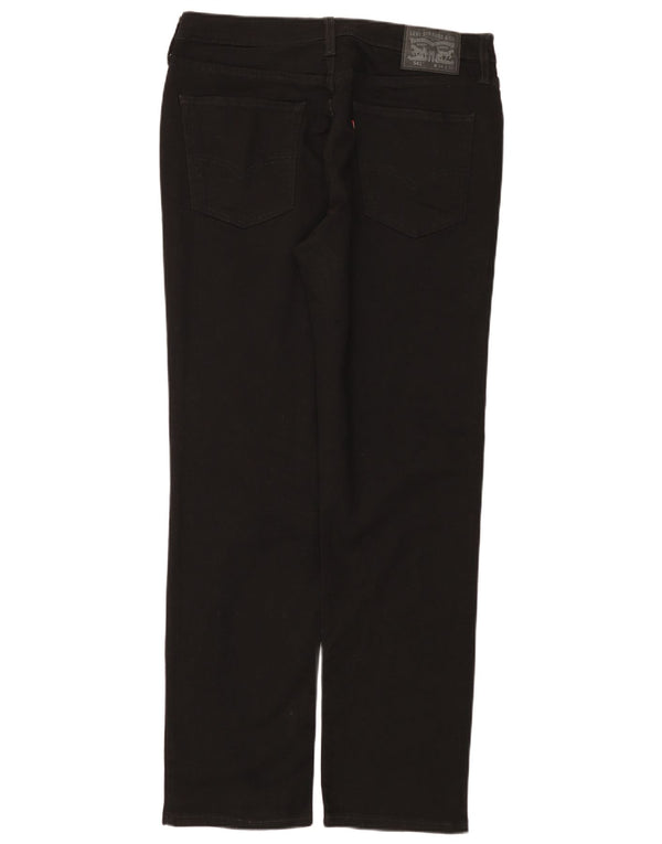 Levi's Uomo 541 Jeans affusolati W34 L32 Cotone nero