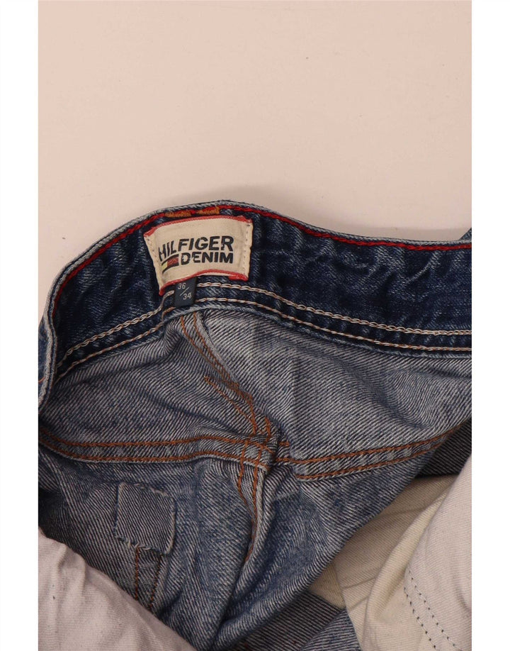 Jeans dritti da uomo Tommy Hilfiger W36 L34 cotone blu