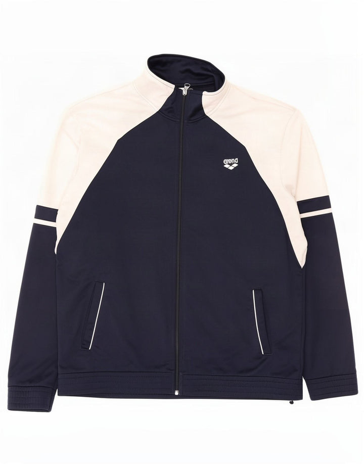 Giacca da ginnastica da uomo Arena, colore blu navy medio