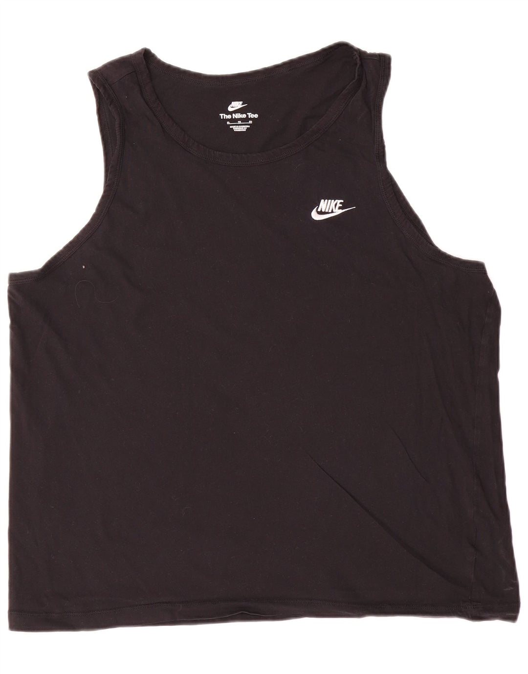 Canotta Nike da uomo XL in cotone nero