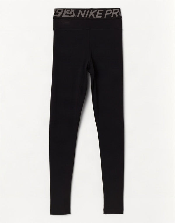 Leggings grafici Nike da donna UK 4 XS poliestere nero