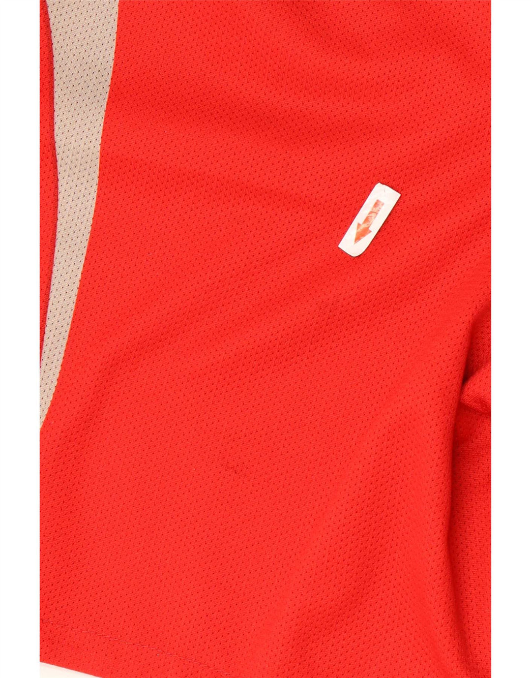 Pantaloncini sportivi grafici da uomo Champion, grandi, in poliestere color block rosso