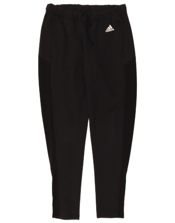 Pantaloni della tuta da donna Adidas UK 12/14 Medio Nero