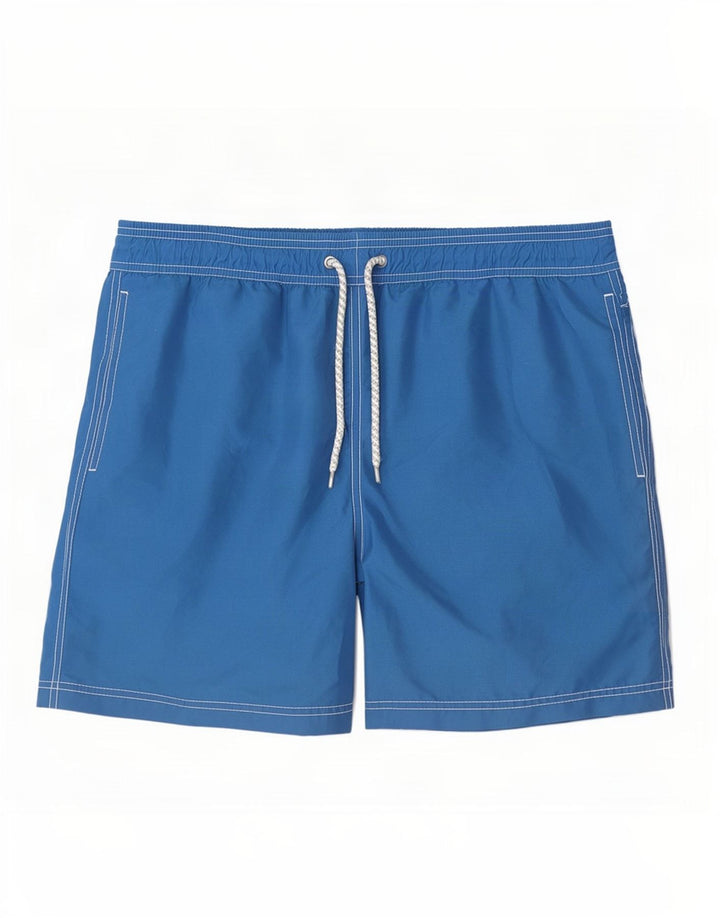 Pantaloncini da bagno da uomo Marks & Spencer blu medio in poliestere