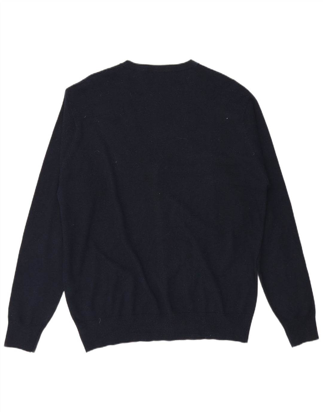 Maglia Cardigan Uomo Trussardi IT 54 XL Blu Navy Lana