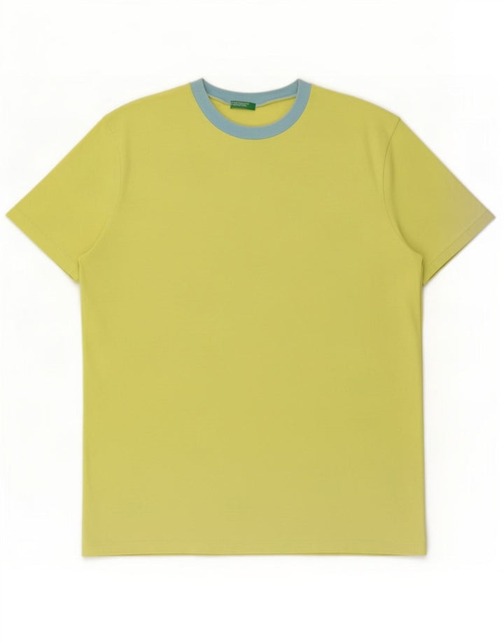 T-shirt da uomo Benetton Top verde medio