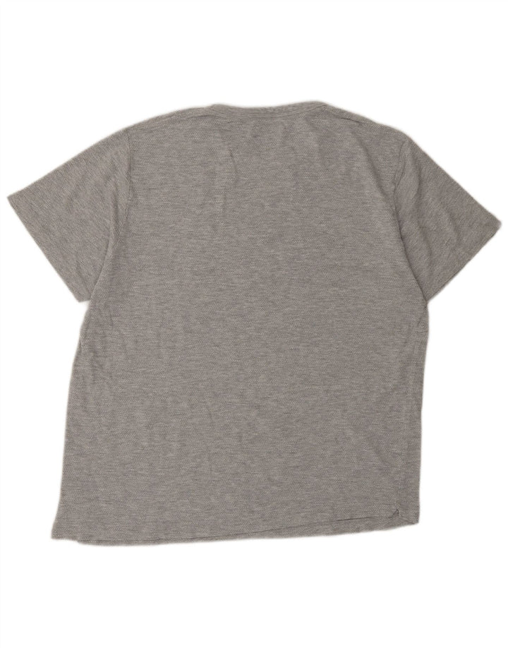 T-shirt da uomo French Connection Top XL in cotone grigio