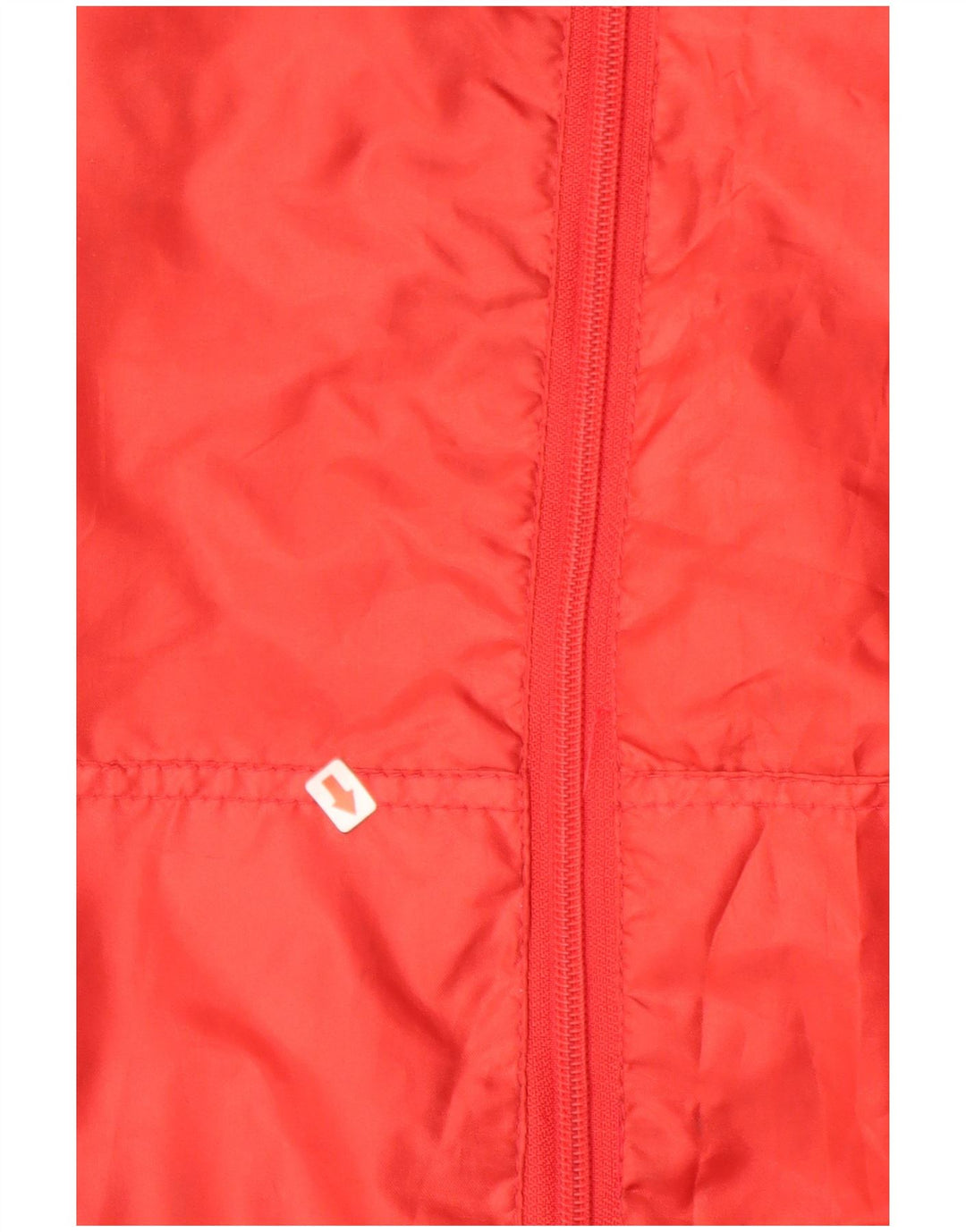 Giacca antipioggia ASICS da uomo UK 36 Small rossa in poliestere