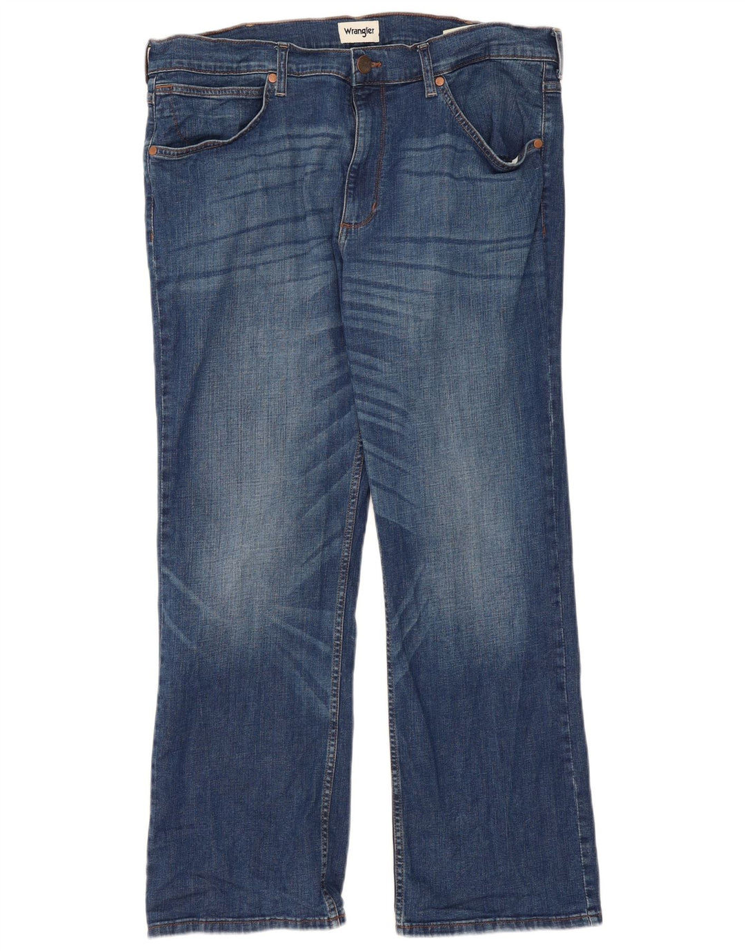 Jeans bootcut da uomo WRANGLER W38 L30 cotone blu