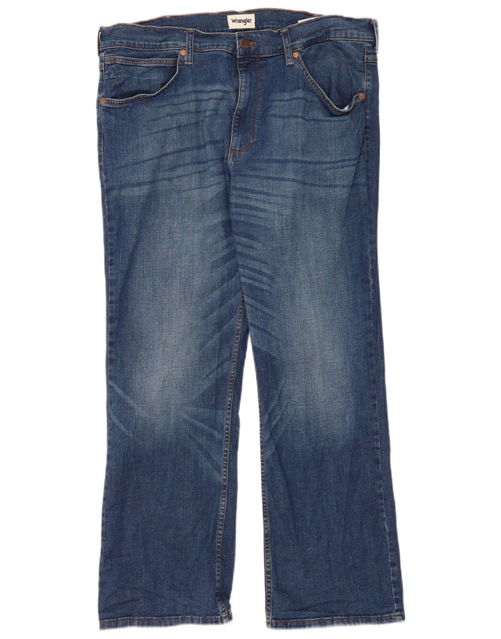 Jeans bootcut da uomo WRANGLER W38 L30 cotone blu
