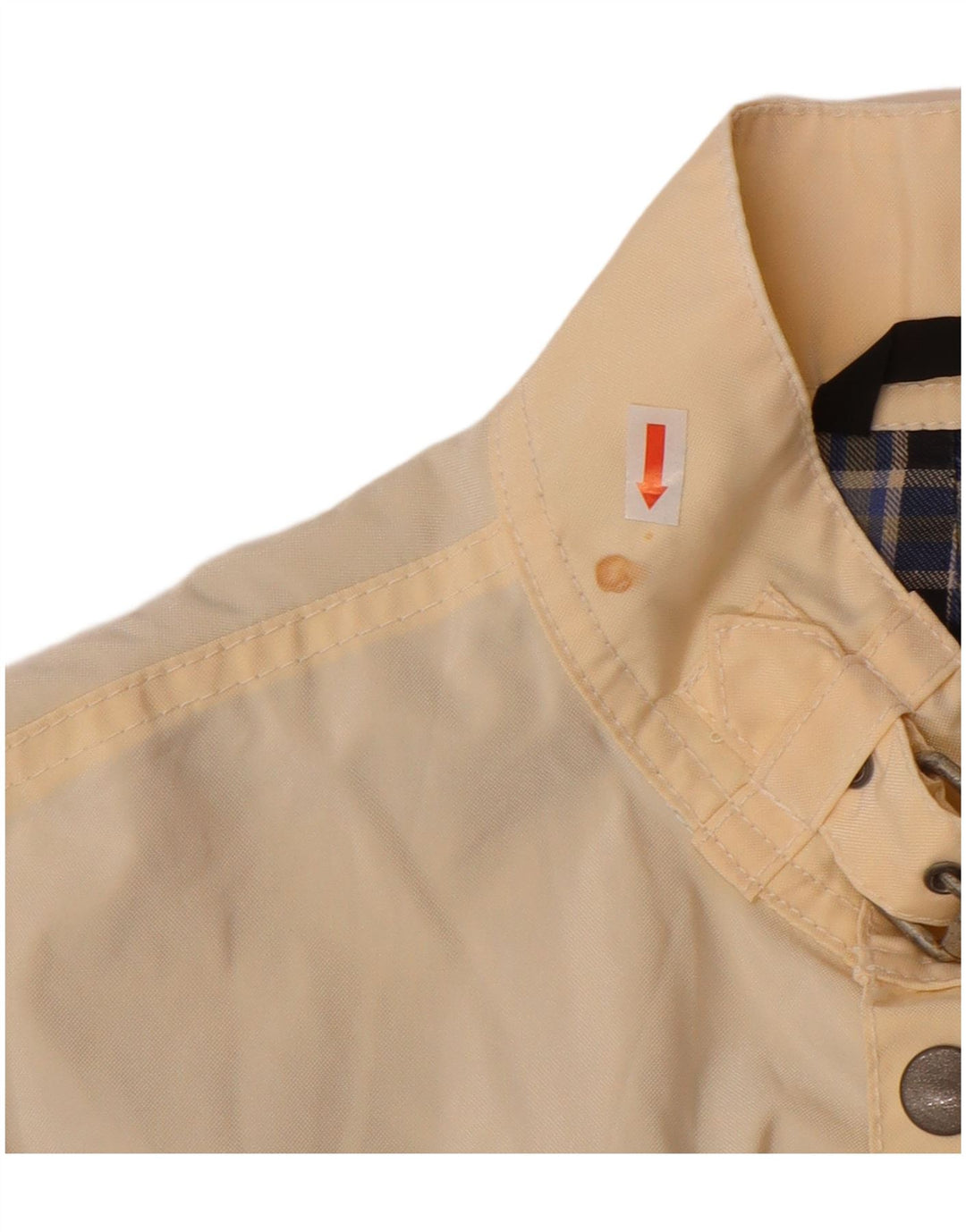Gilet multiuso da uomo BELSTAFF IT 46 piccolo in nylon bianco sporco